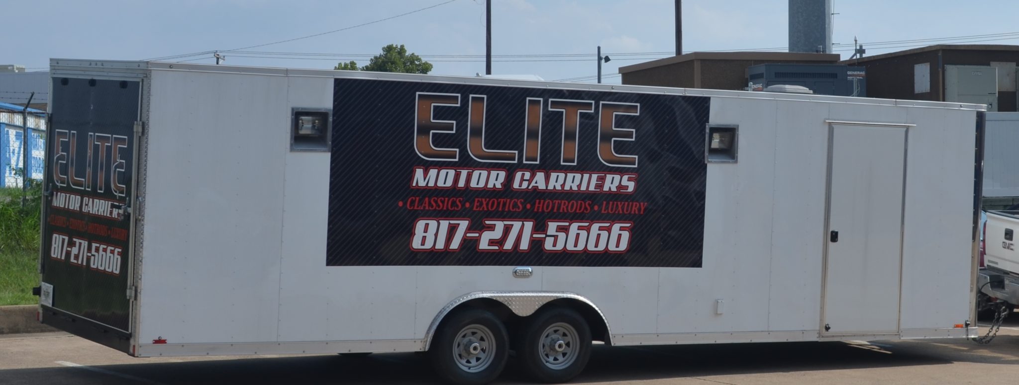 semi truck wrap Elite Motor Carriers