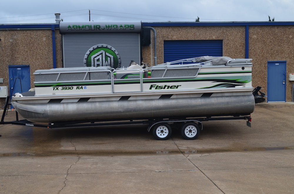 Pontoon Boat Wrap - Wrap My Pontoon Boat in Fort Worth ...