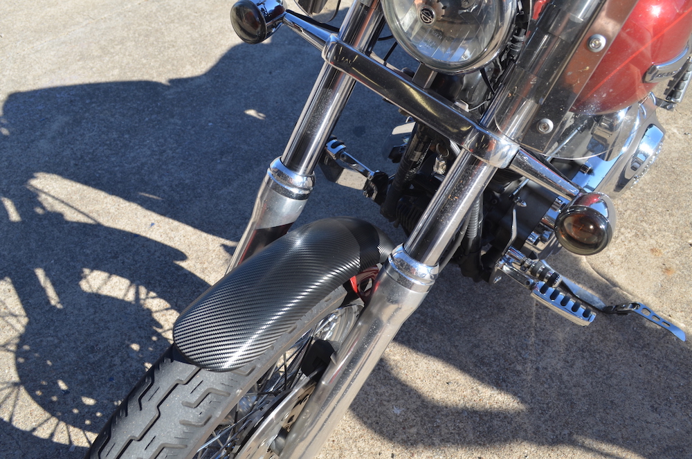 carbon fiber wrap Harley Davidson