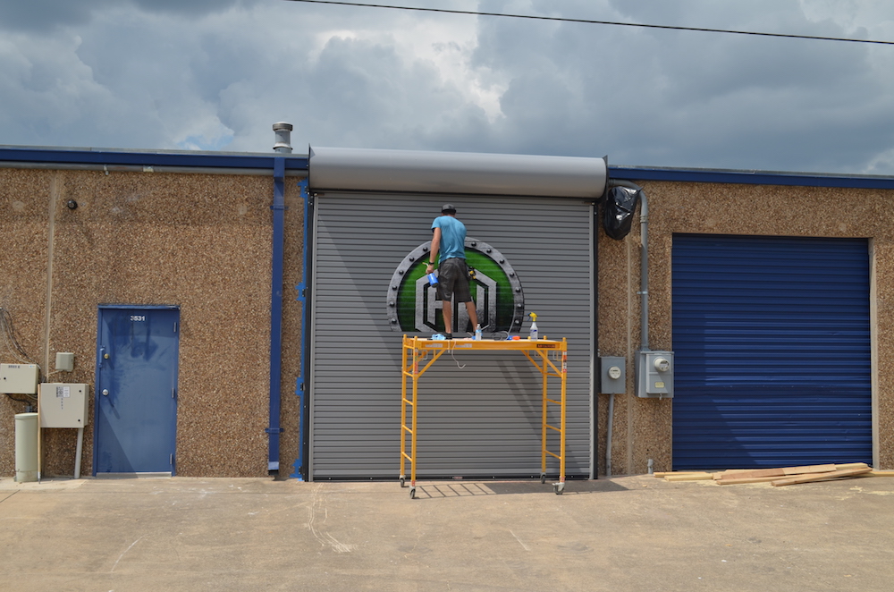 Overhead Door Wrap Armour Wraps In Fort Worth Tx Armour Wraps
