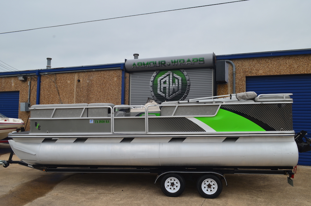 Pontoon Boat Wrap - Wrap My Pontoon Boat in Fort Worth ...