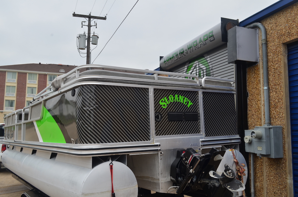 Pontoon Boat Wrap Wrap My Pontoon Boat in Fort Worth Armour Wraps