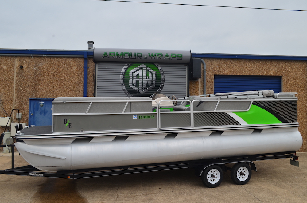 Pontoon Boat Wrap Wrap My Pontoon Boat In Fort Worth Armour Wraps