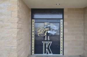 double door wraps Kaufman Lions
