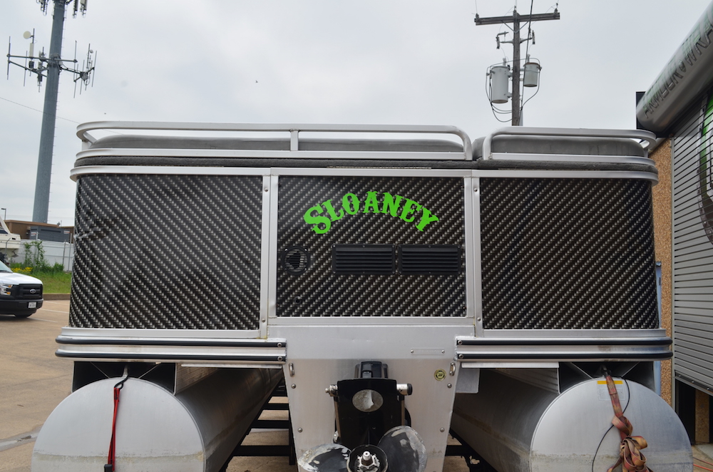 Pontoon Boat Wrap - Wrap My Pontoon Boat in Fort Worth ...