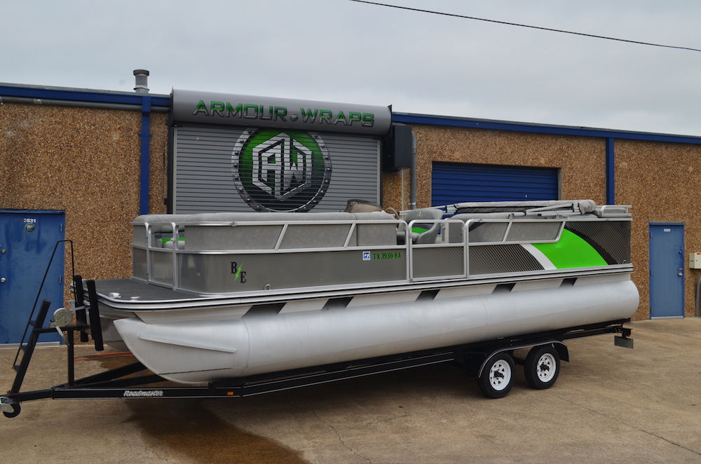 Pontoon Boat Wrap - Wrap My Pontoon Boat in Fort Worth ...