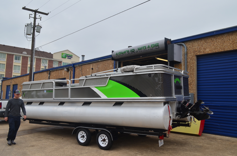 Pontoon Boat Wrap - Wrap My Pontoon Boat in Fort Worth ...
