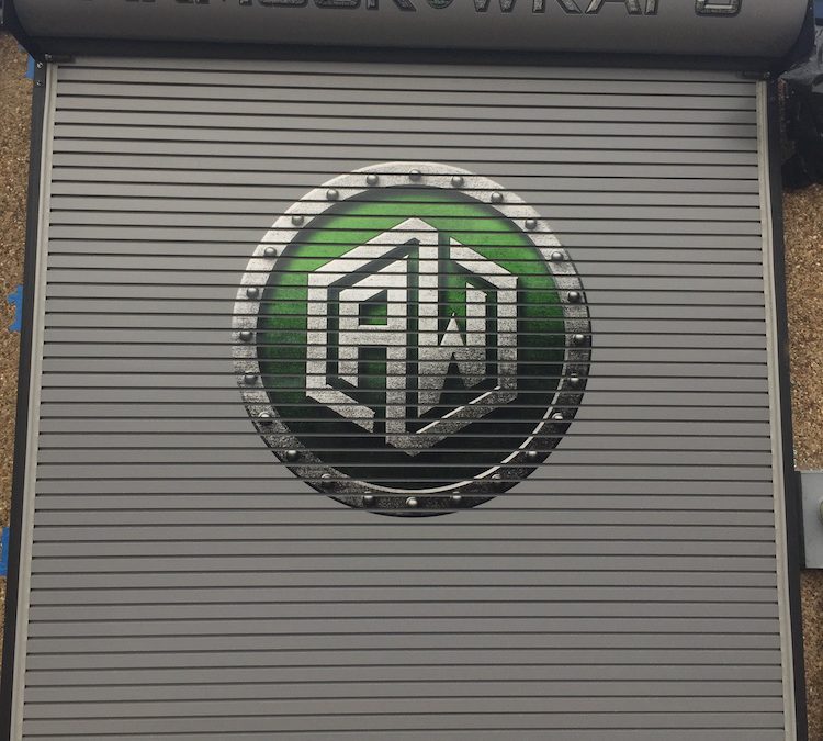 Overhead Door Wrap Armour Wraps In Fort Worth Tx Armour Wraps