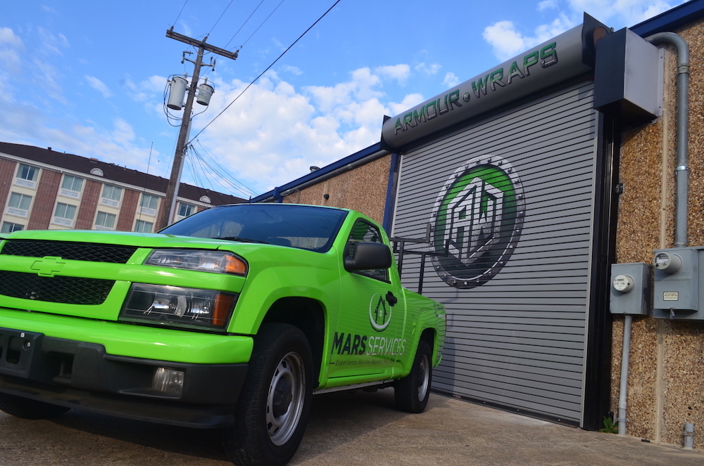 Fleet Wrap Mars Cleaning Services Fleet Vehicle Wrap Armour Wraps