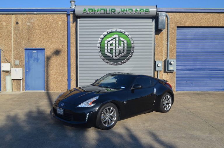 Matte Wrap Nissan 350z Matte Black Wraps Fort Worth Armour Wraps