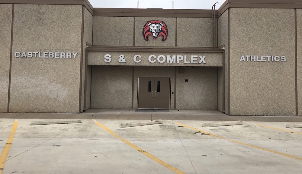 new signs Castleberry Athletics