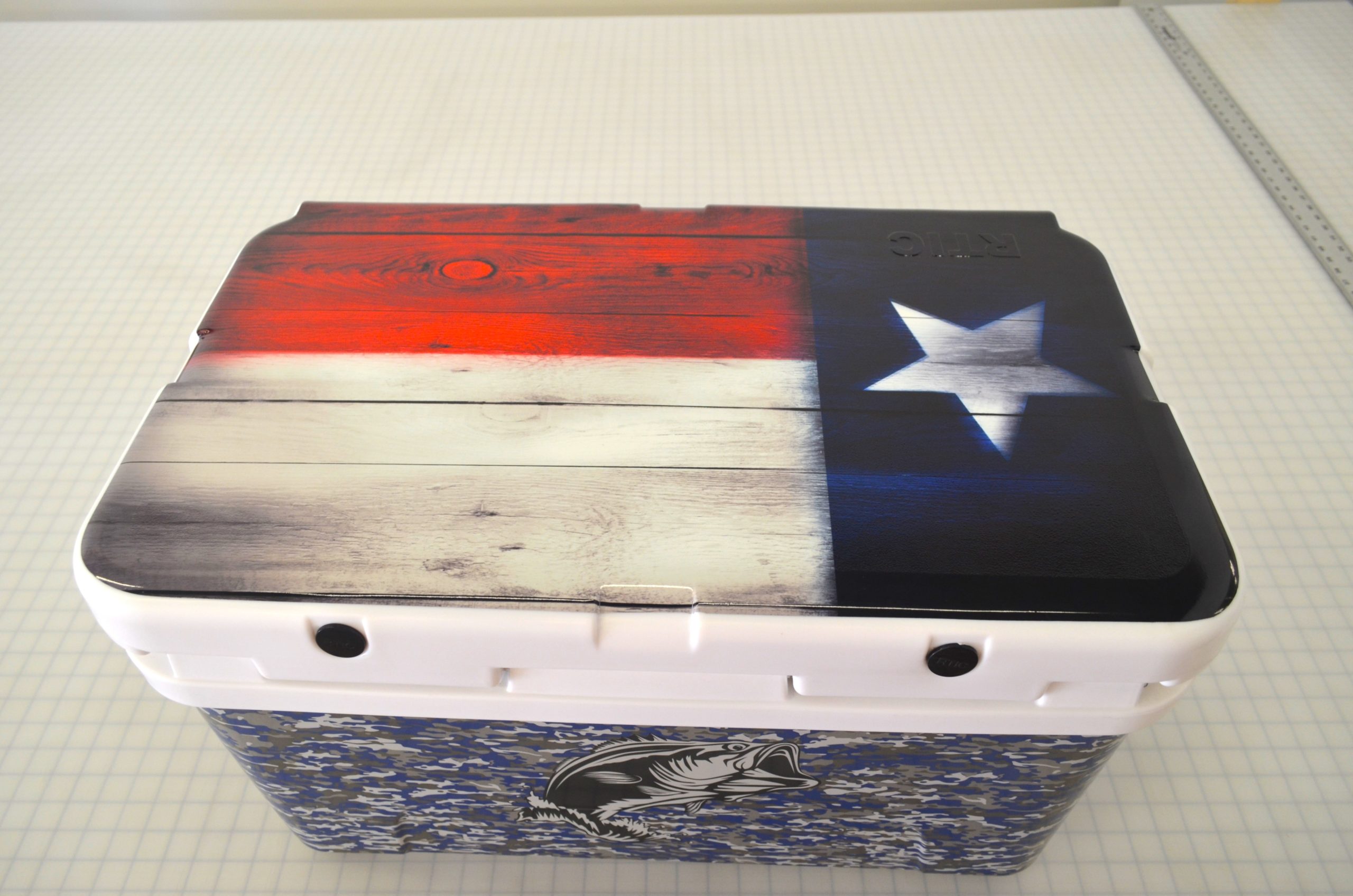 YETI Cooler Covers by PoppTops Custom Covers.