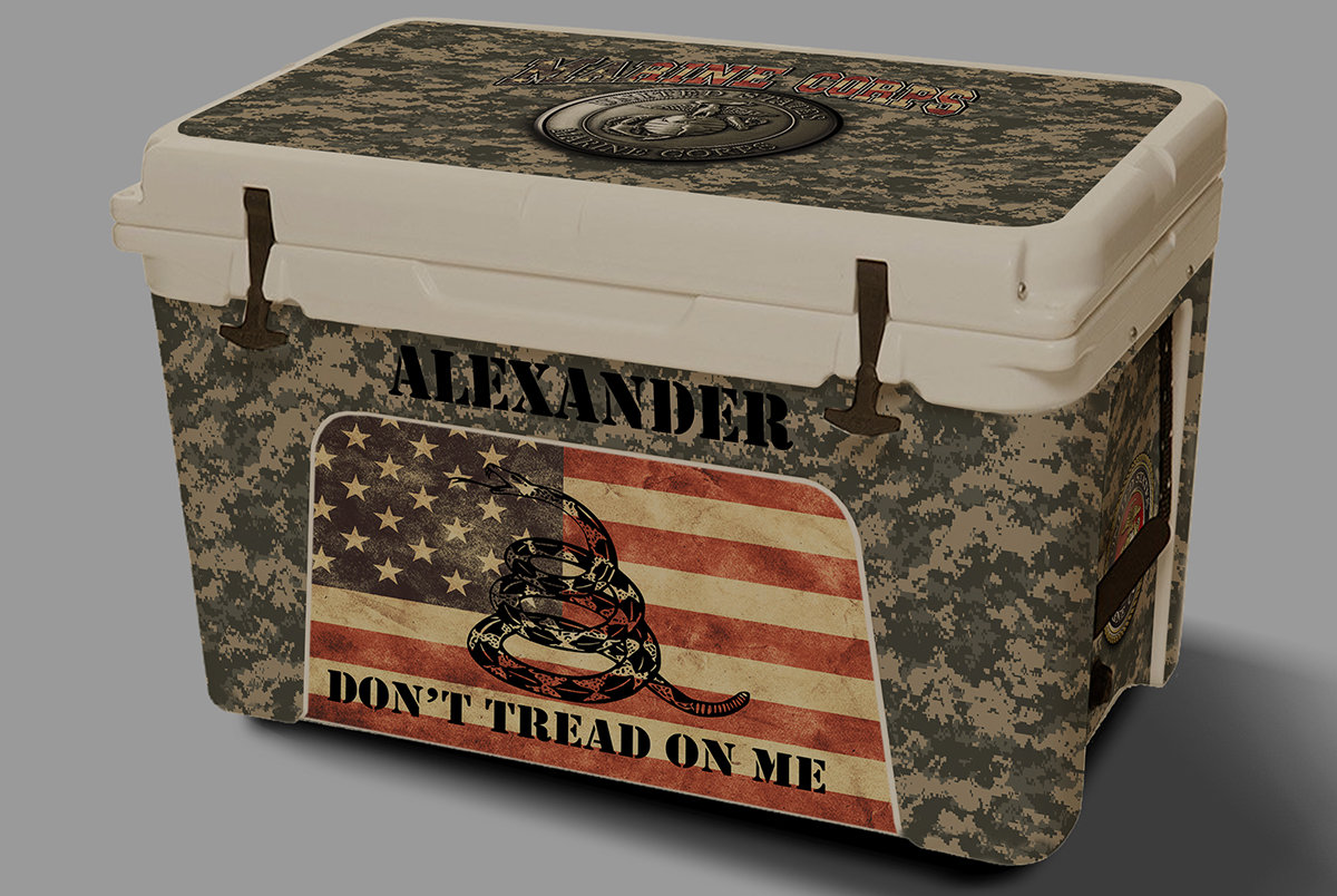 Custom YETI Cooler Wrap – SCS Wraps